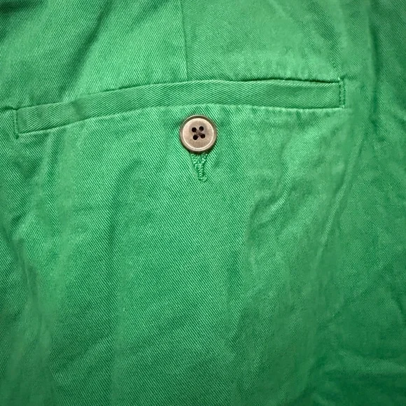 JCPenney Green Flat Front Shorts for Casual Style - Picture 6 of 6